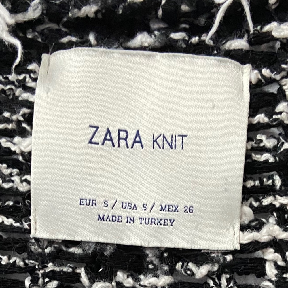 Zara Knit Open Sweater Jacket - Picture 4 of 6